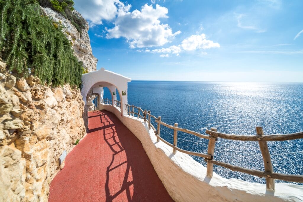 Spanien Menorca Cova den Xoroi