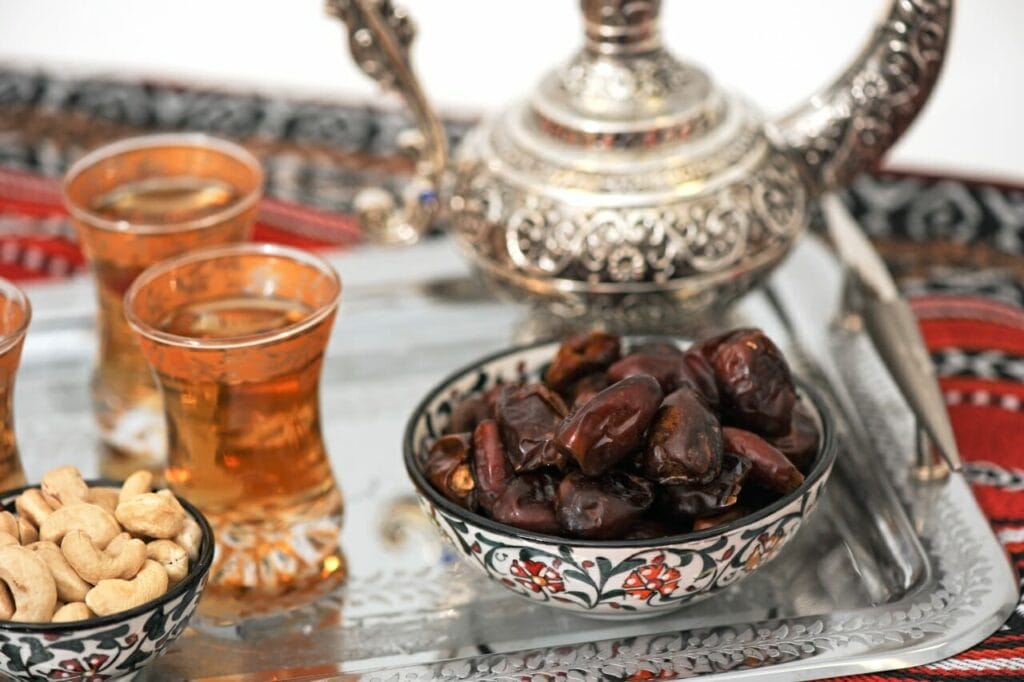 oman datteln kaffee tee