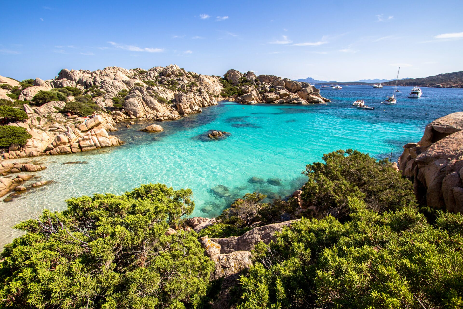 Sardinien Strand von Cala Coticcio